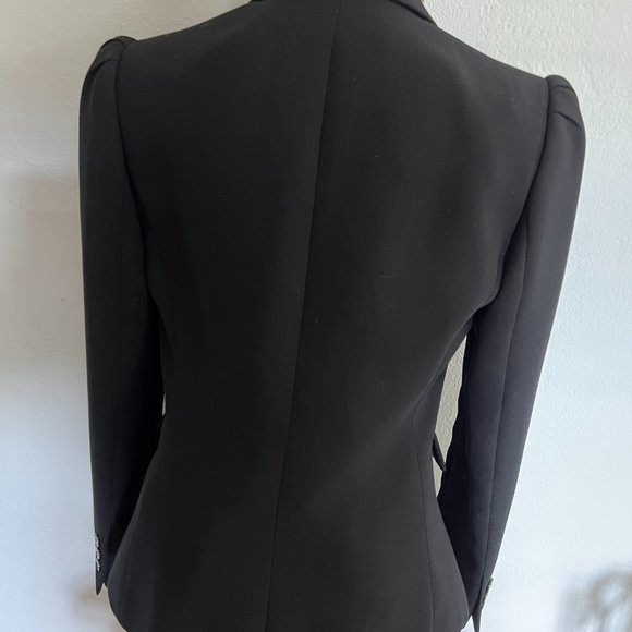 Classic TAHARI blazer, black, size 4P - Picture 6 of 8
